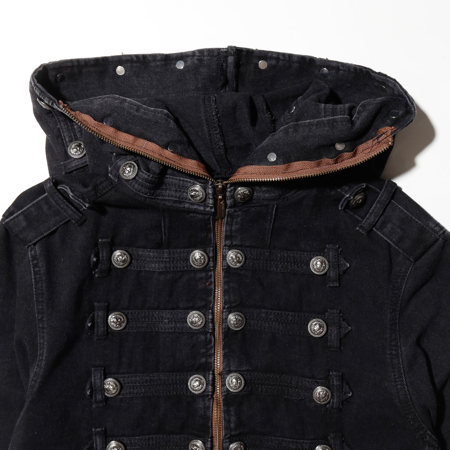 vintage hooded napoleon jacket