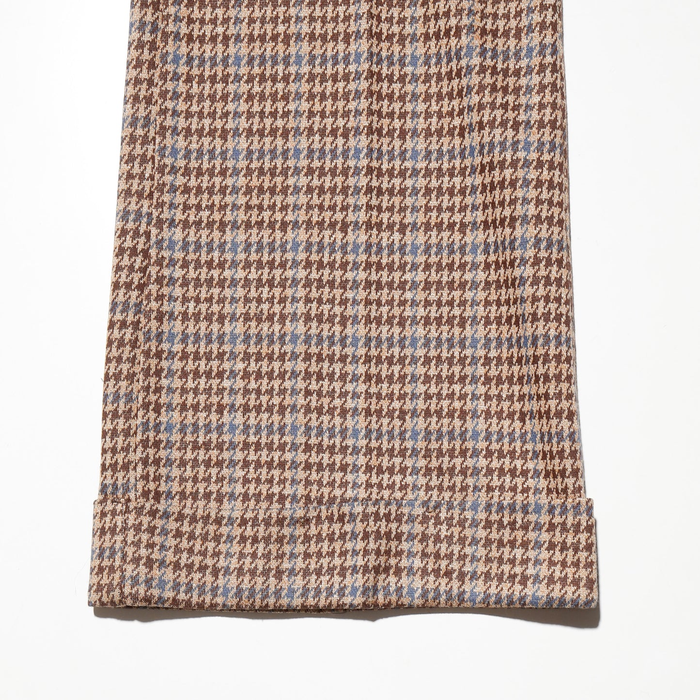 vintage 70's houndstooth flare trousers