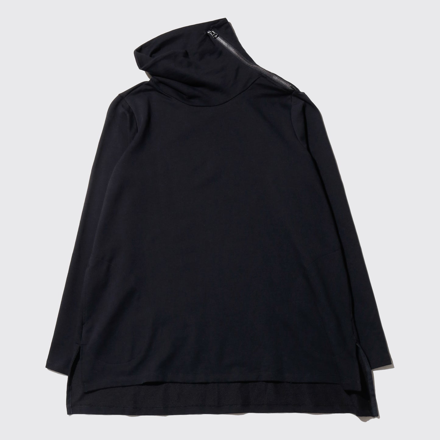 vintage slanting cowl neck cut sew