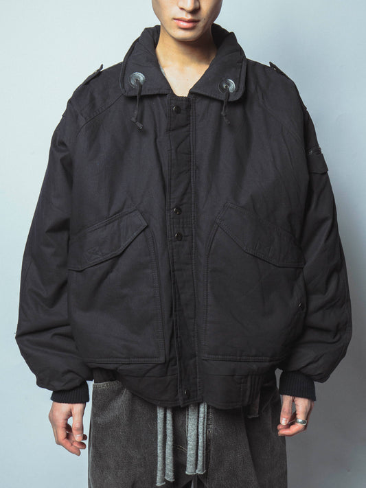 vintage padded aviator jacket