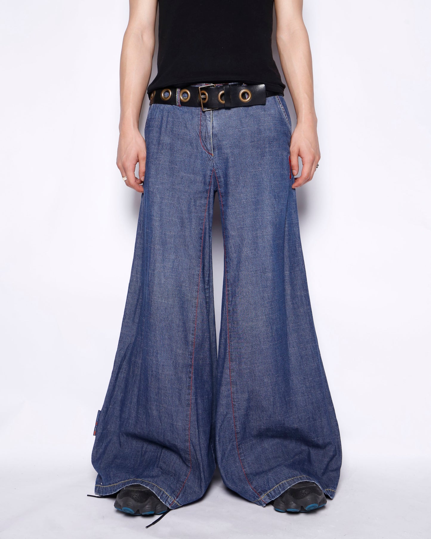 vintage 90's euro ddp low rise rave jeans