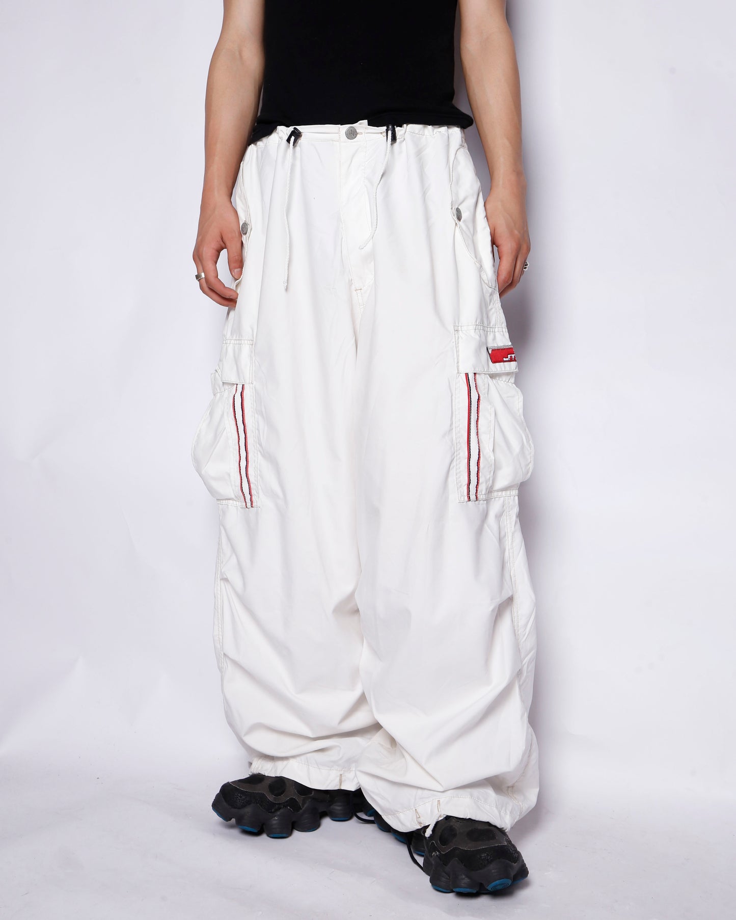 vintage 90's euro snow camo cargo trousers