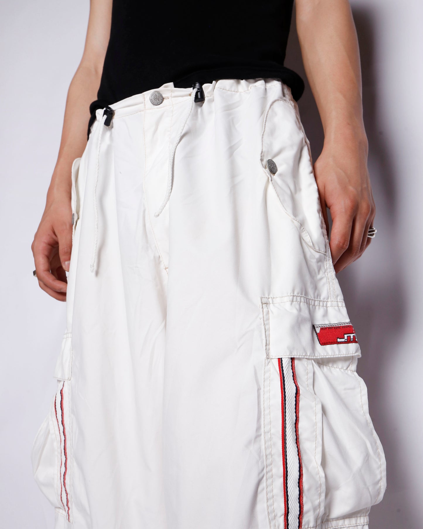 vintage 90's euro snow camo cargo trousers