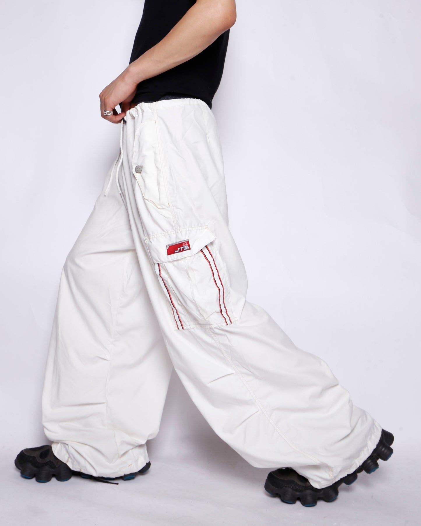 vintage 90's euro snow camo cargo trousers