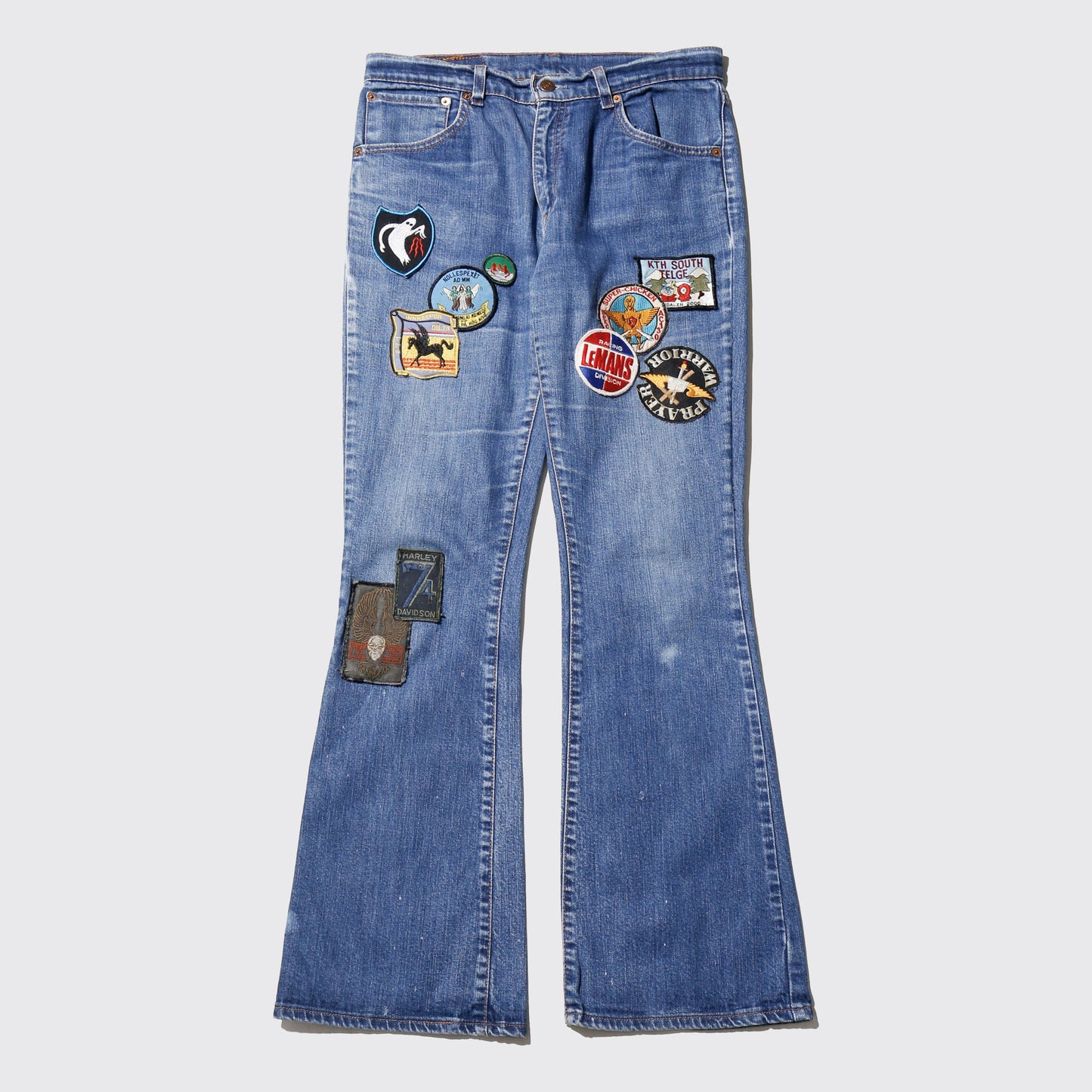*one-off 90-00's levi's 525 custom flare jeans