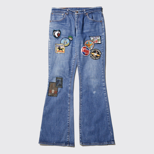 *one-off 90-00's levi's 525 custom flare jeans
