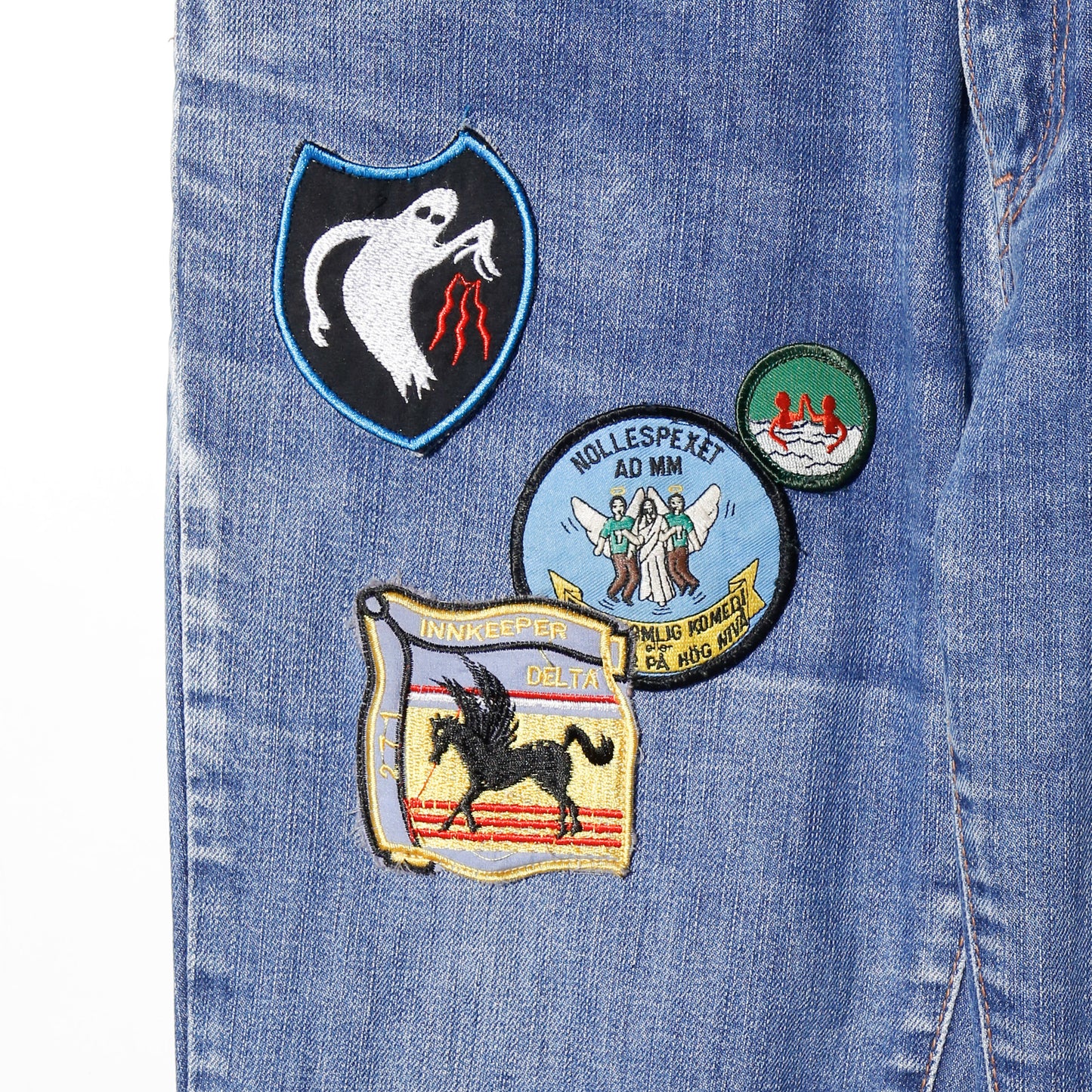 *one-off 90-00's levi's 525 custom flare jeans