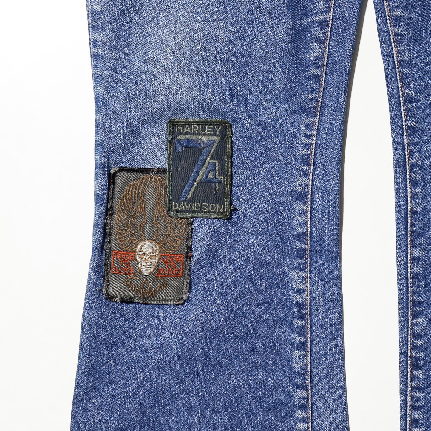 *one-off 90-00's levi's 525 custom flare jeans