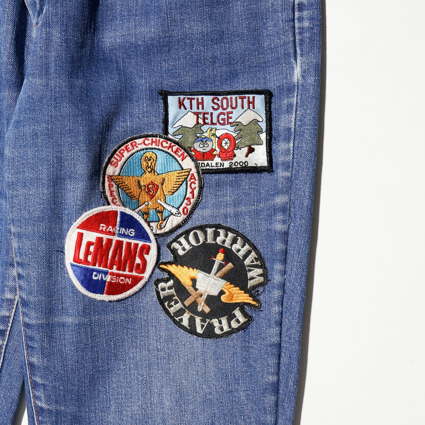 *one-off 90-00's levi's 525 custom flare jeans