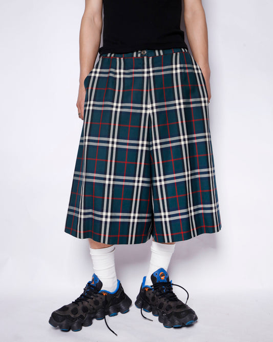 vintage 80's Burberrys nova check bermuda shorts
