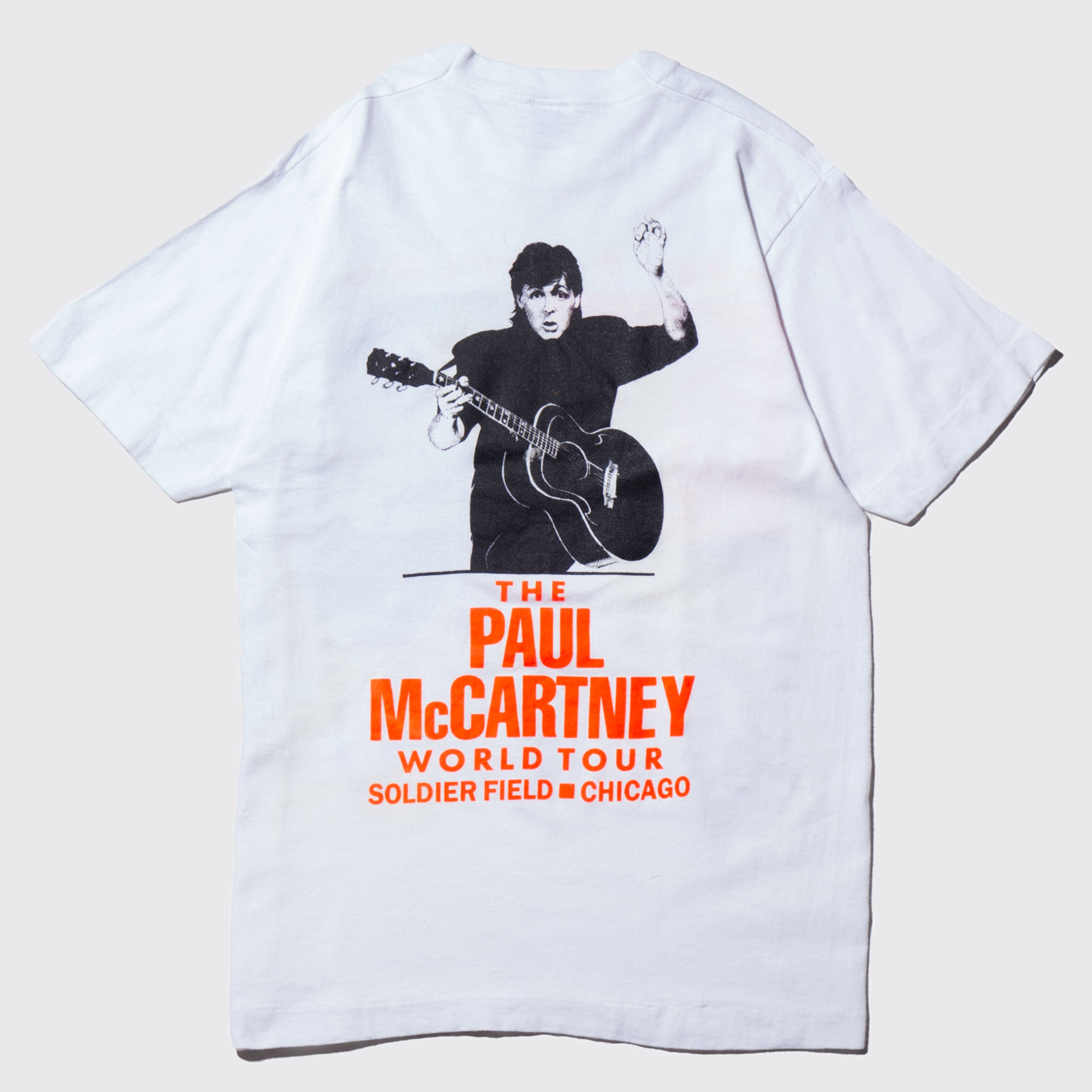 Vintage 90s The Beatles Paul McCartney world tour t-shirt – NOILL