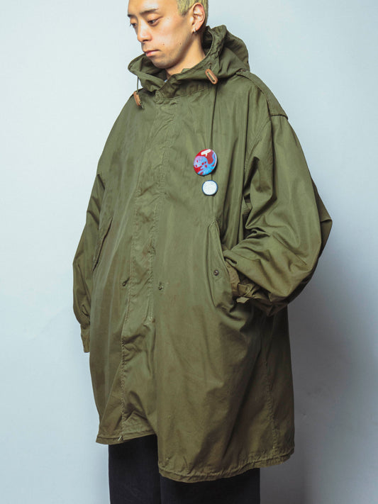 vintage m-51 mods coat , with liner,badge