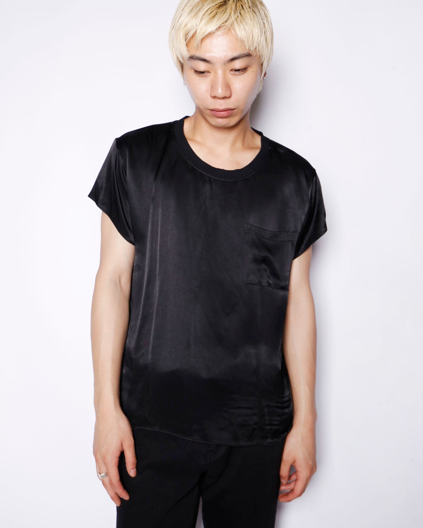 vintage satin 1p cut sew