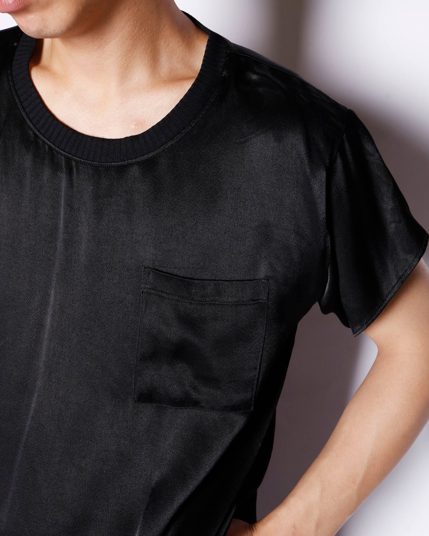 vintage satin 1p cut sew