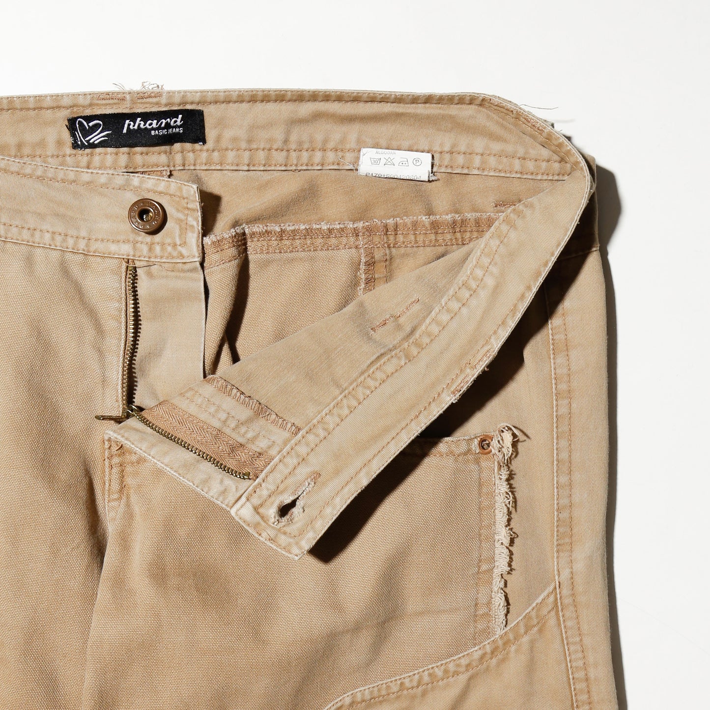 vintage euro rebuild wide utility trousers