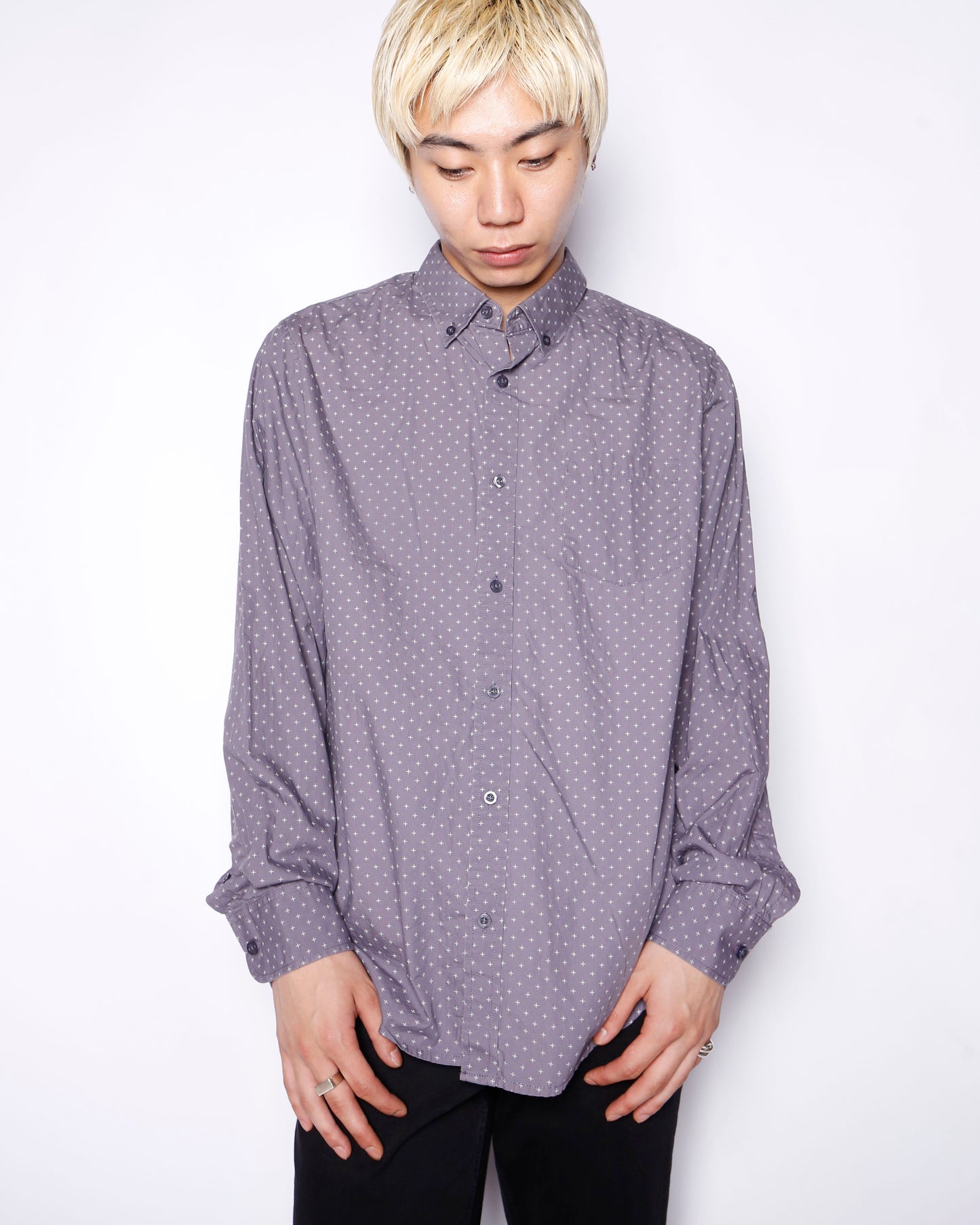 vintage cross cotton shirt