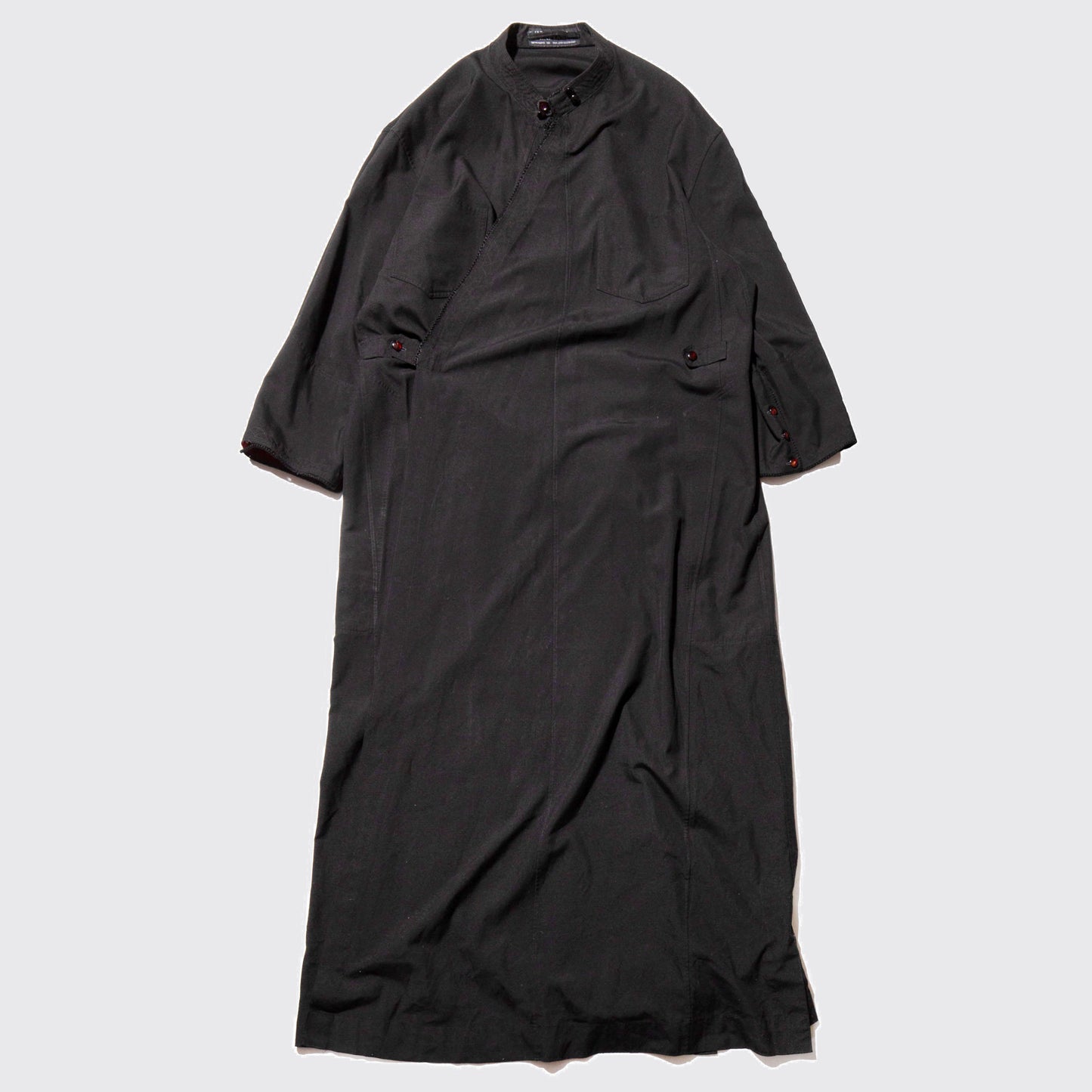 vintage super long monk coat