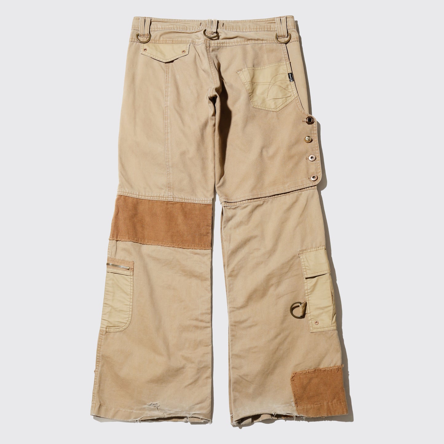 vintage euro rebuild wide utility trousers