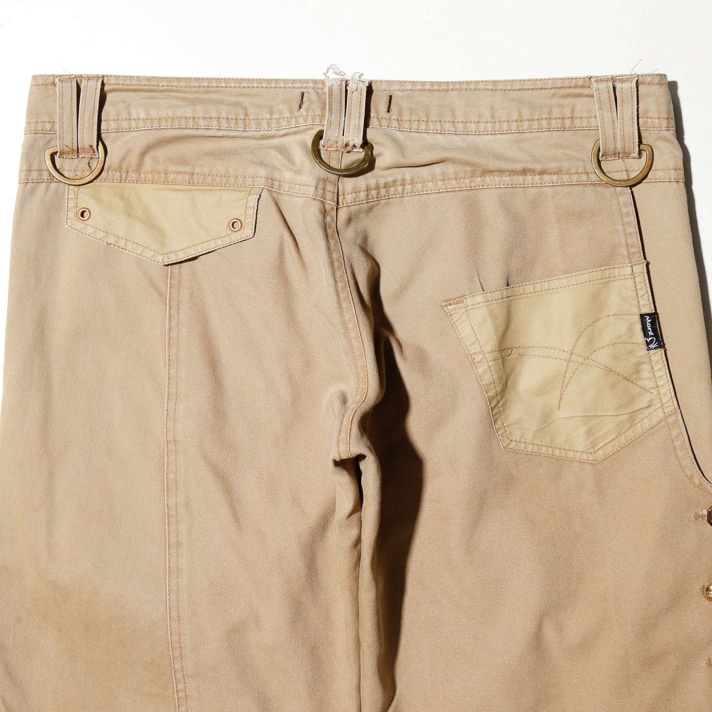 vintage euro rebuild wide utility trousers