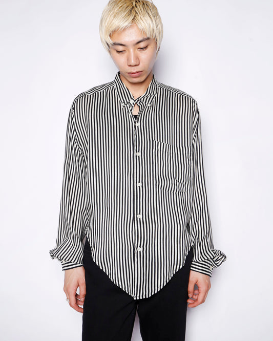 vintage stripe silk shirt