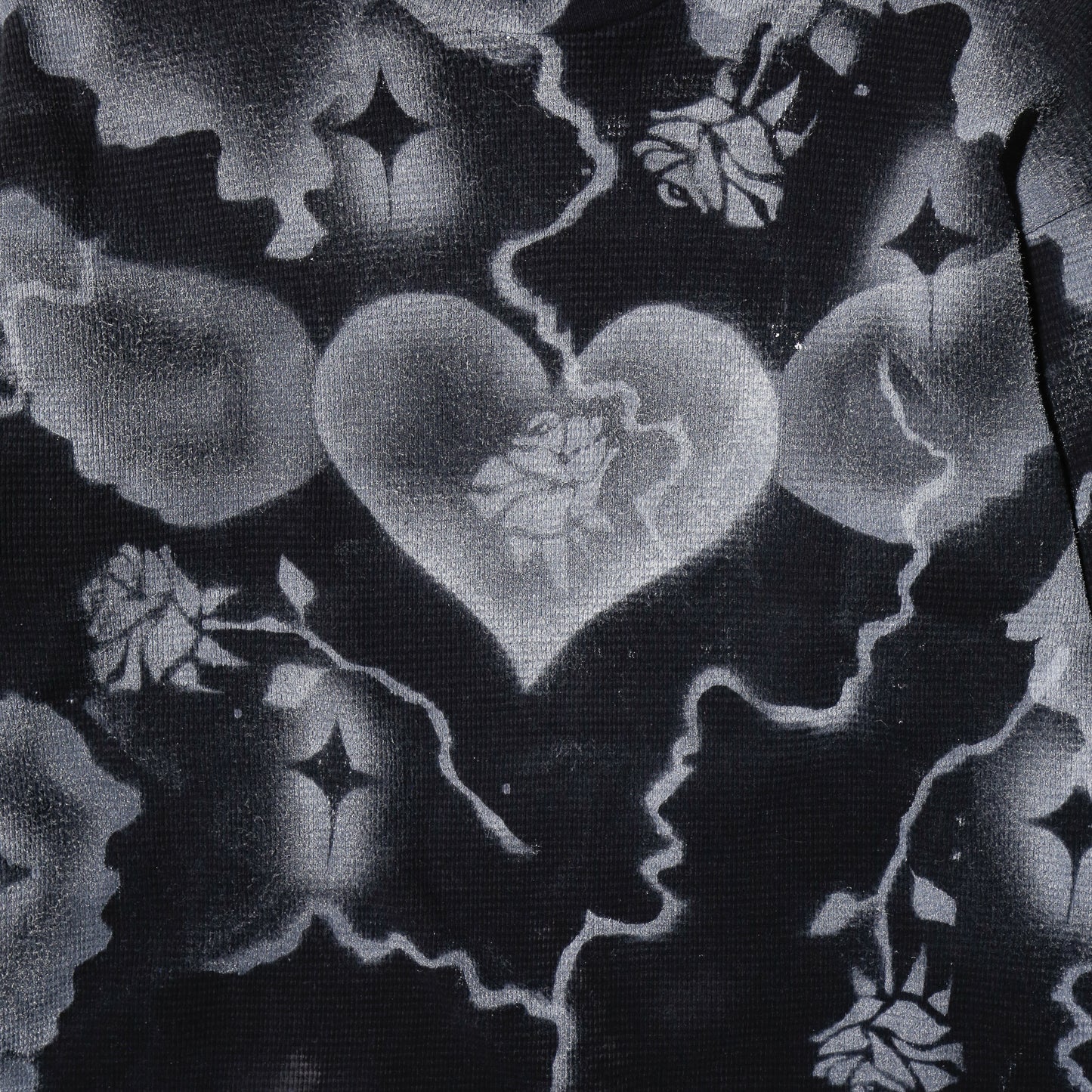 vintage airbrush thermal l/s