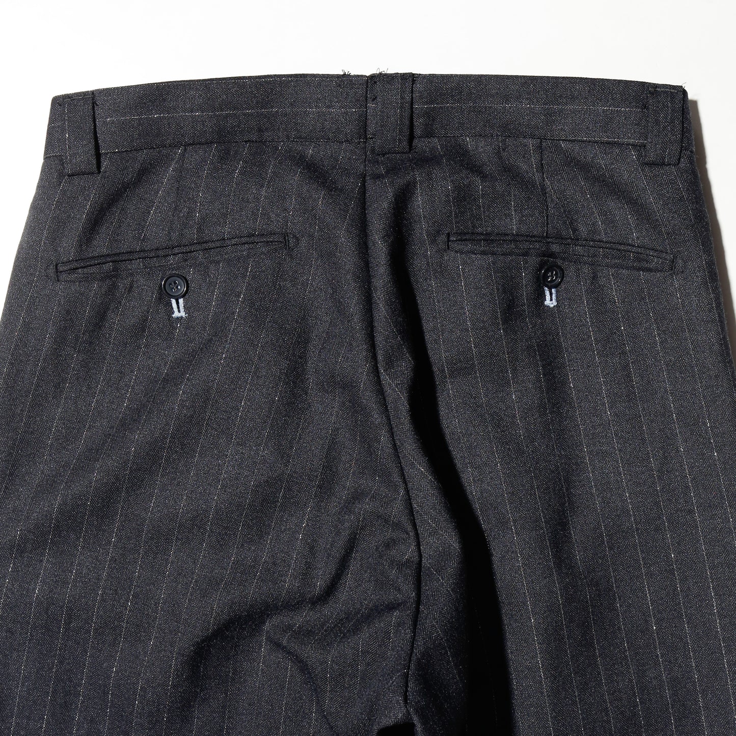 vintage lame stripe wide slacks