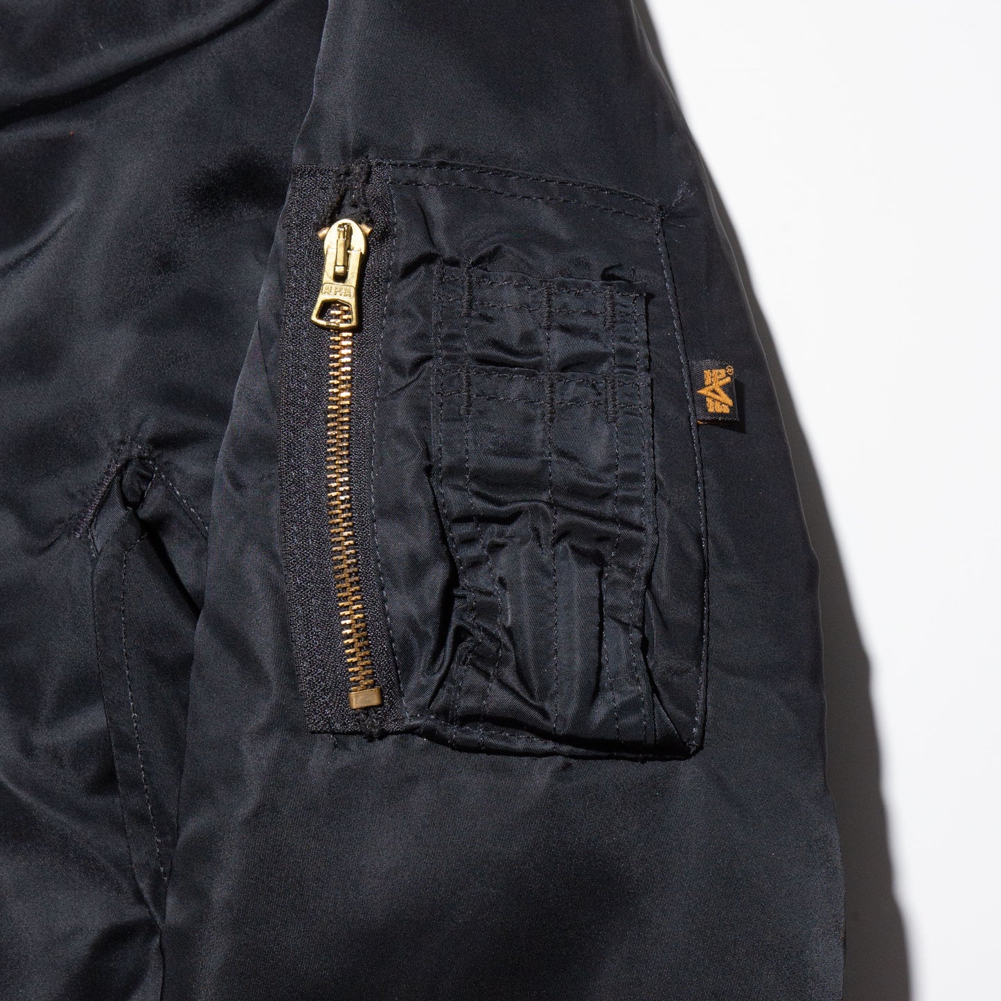 remake back zip bomber jacket