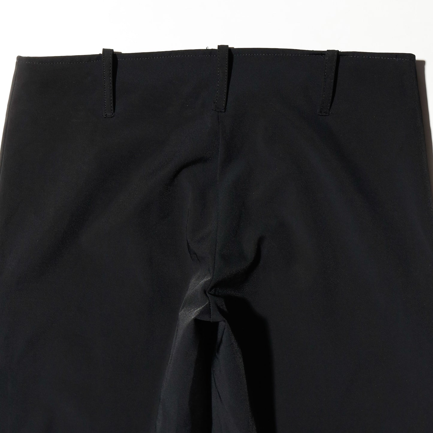 vintage asymmetry zipped trousers