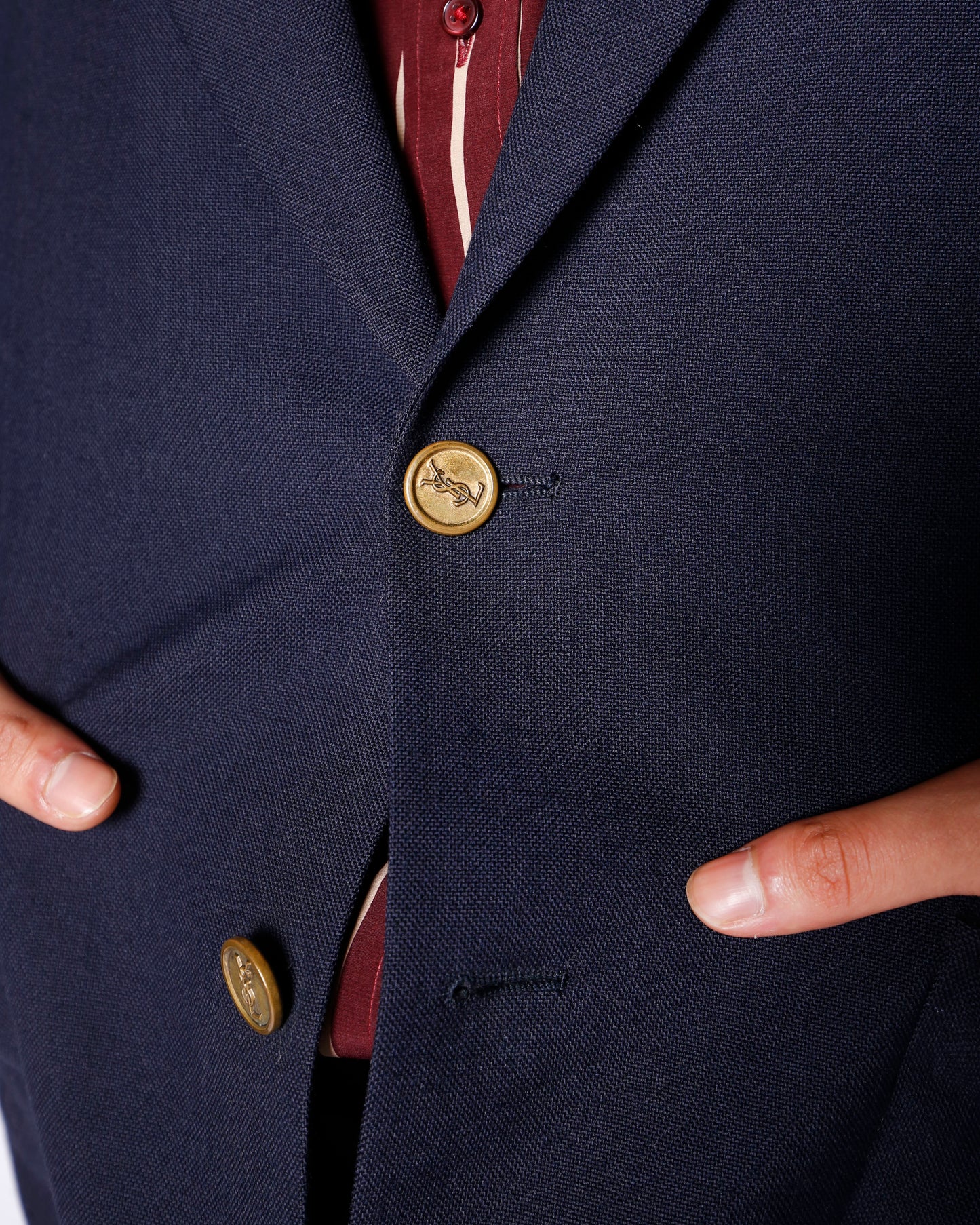 vintage 80's Yves Saint Laurent 2b blazer