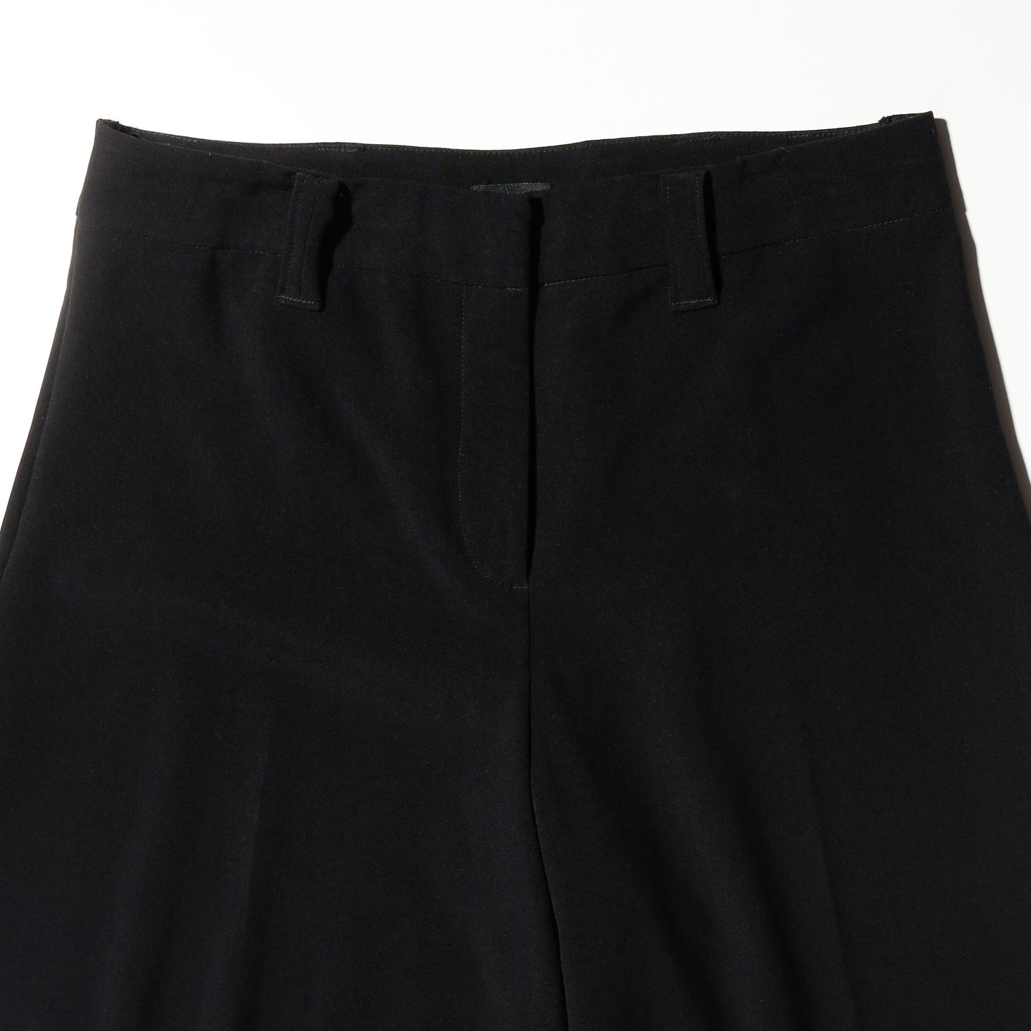 vintage lace up wide slacks shorts