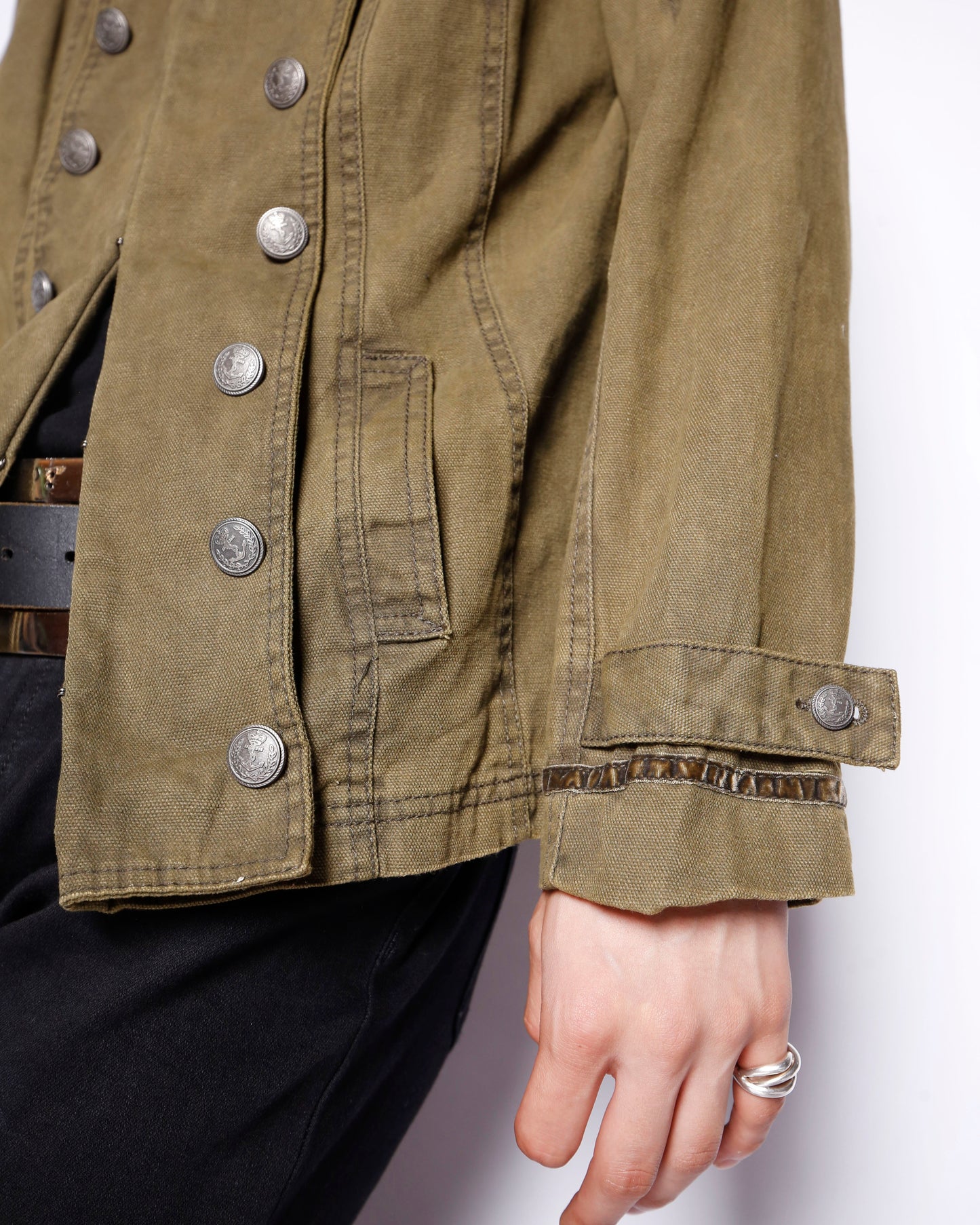 vintage dust officer napoleon jacket