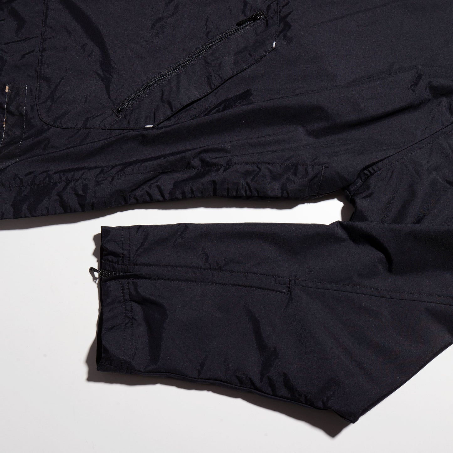 vintage 00's nike slanting zip anorak