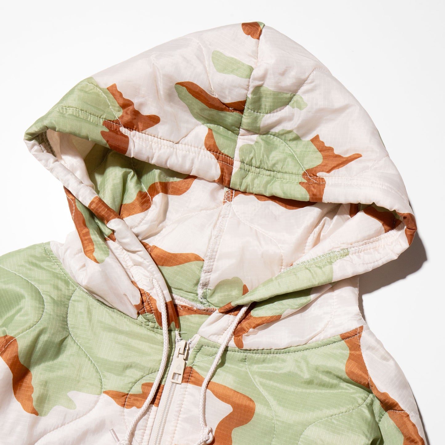 vintage loose camo quilting jacket