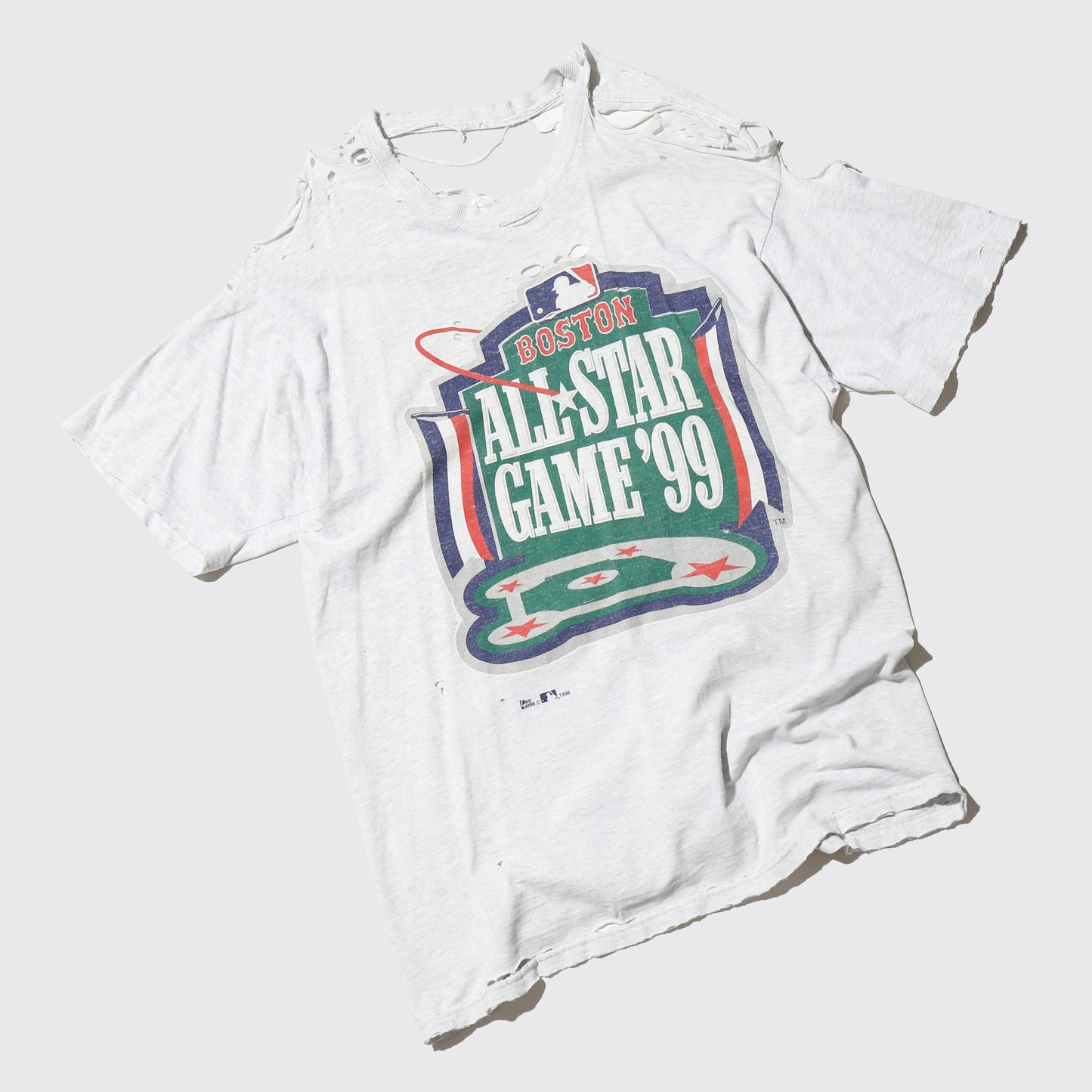 *one-off 1999's boston all star game broken t-shirt
