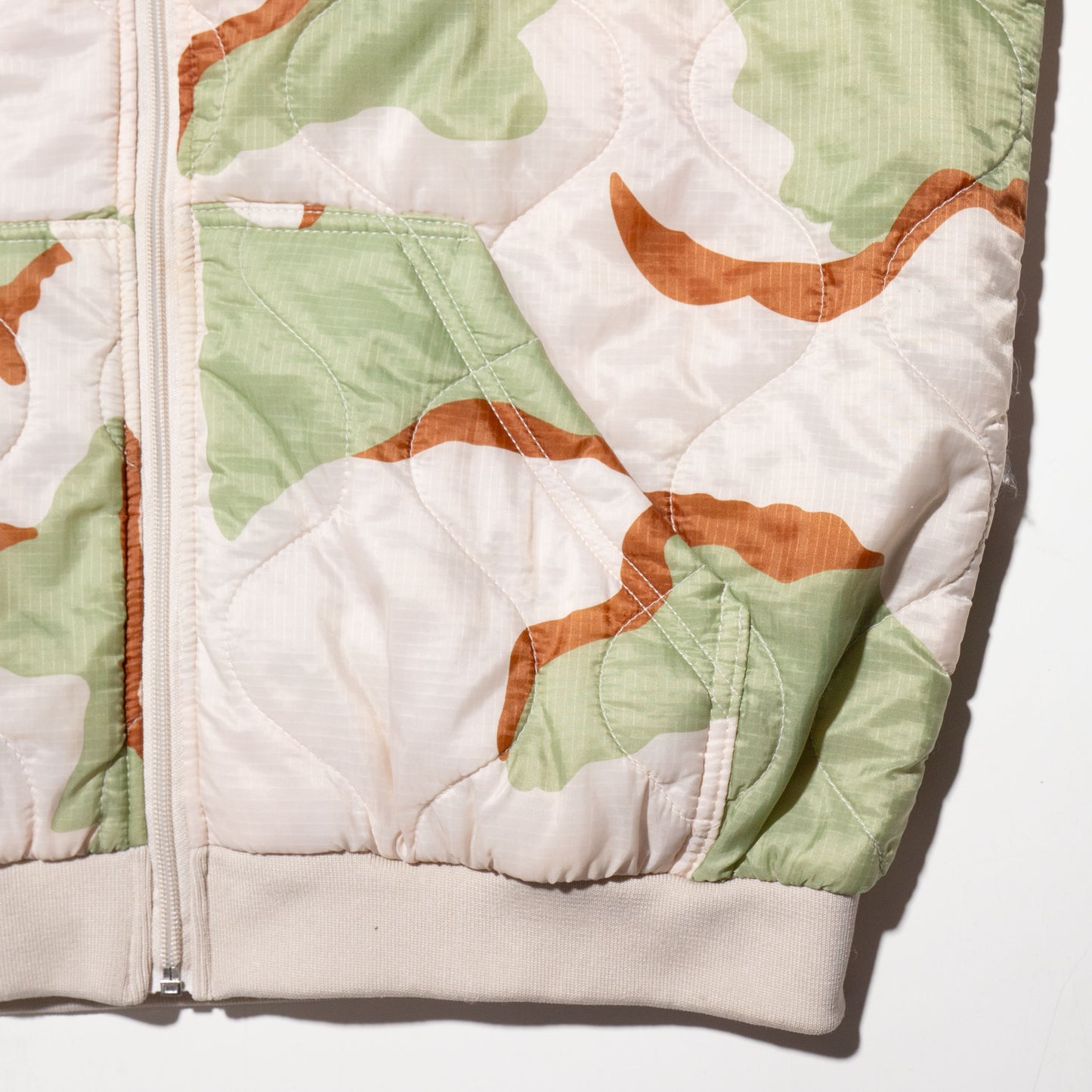 vintage loose camo quilting jacket