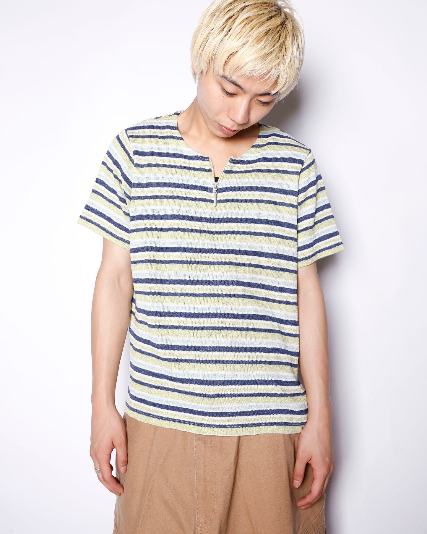 vintage border summer sweater