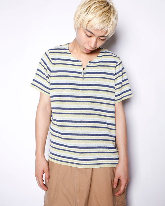 vintage half zip summer sweater
