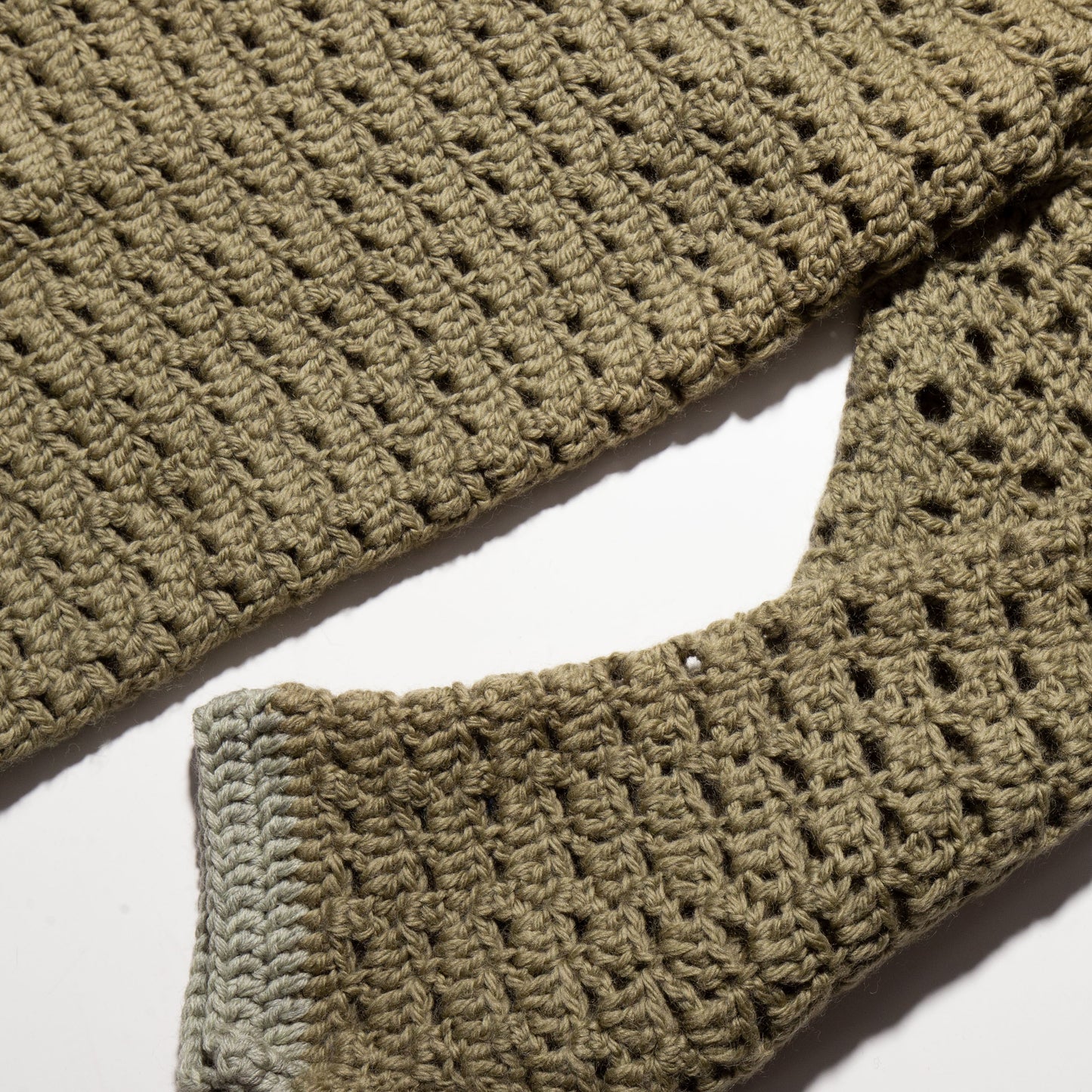 vintage crochet knit jacket