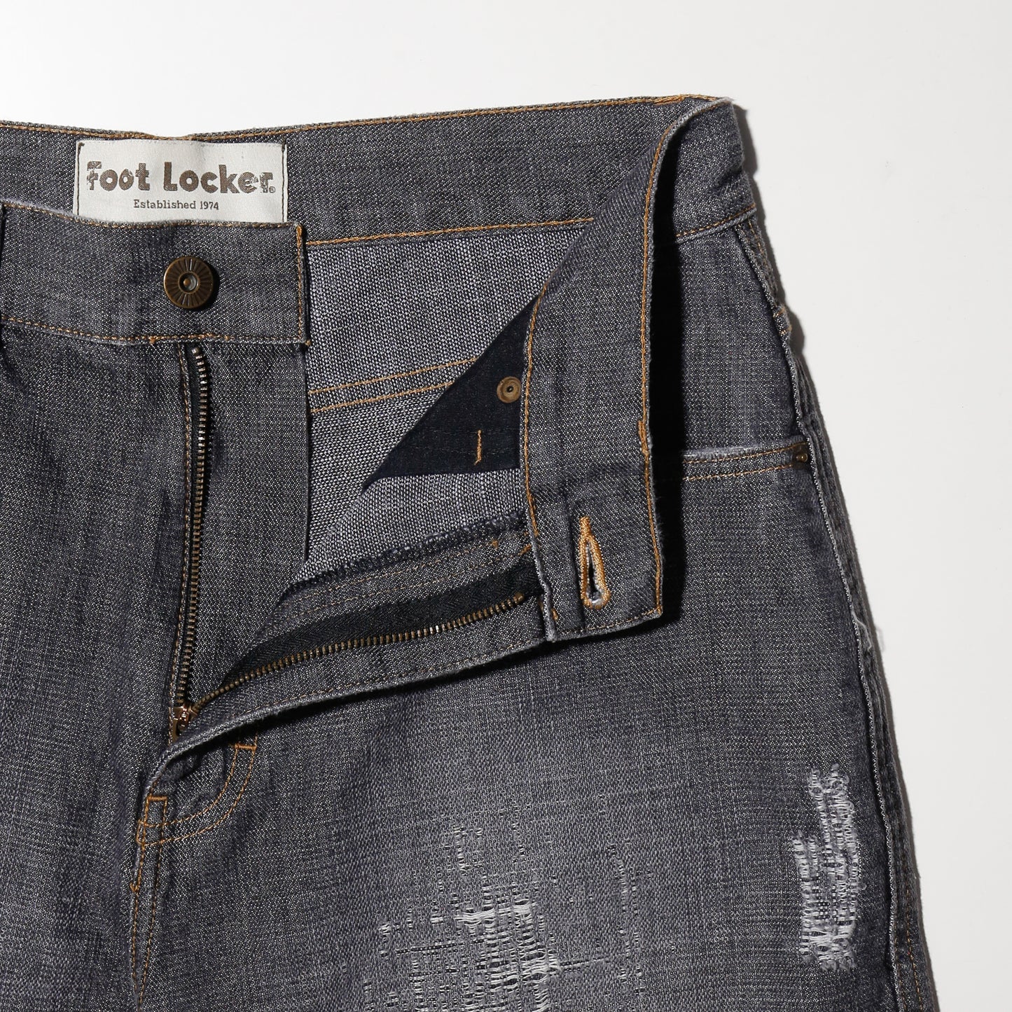 vintage crushed baggy shorts