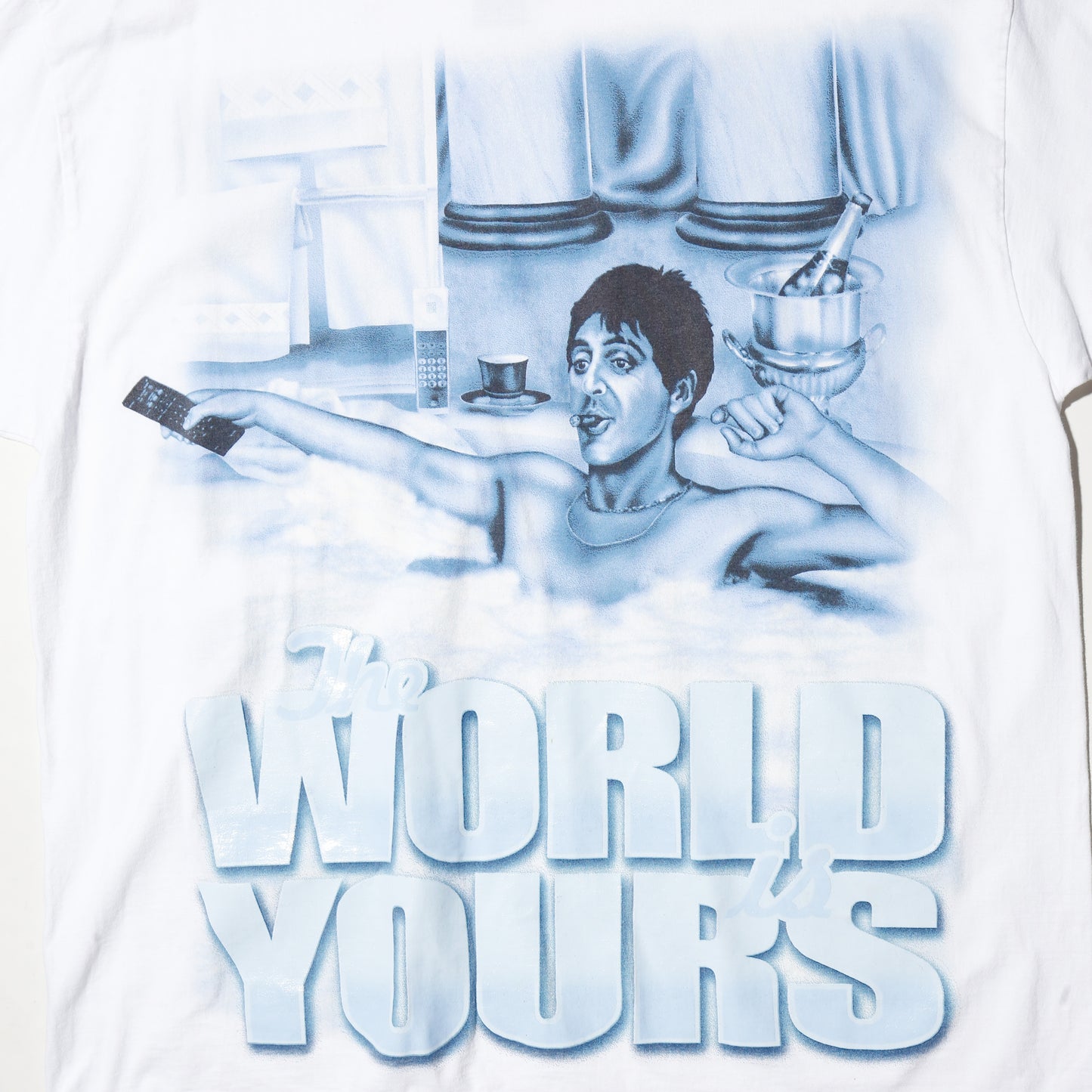 vintage 00's scar face "the world is yours" t-shirt