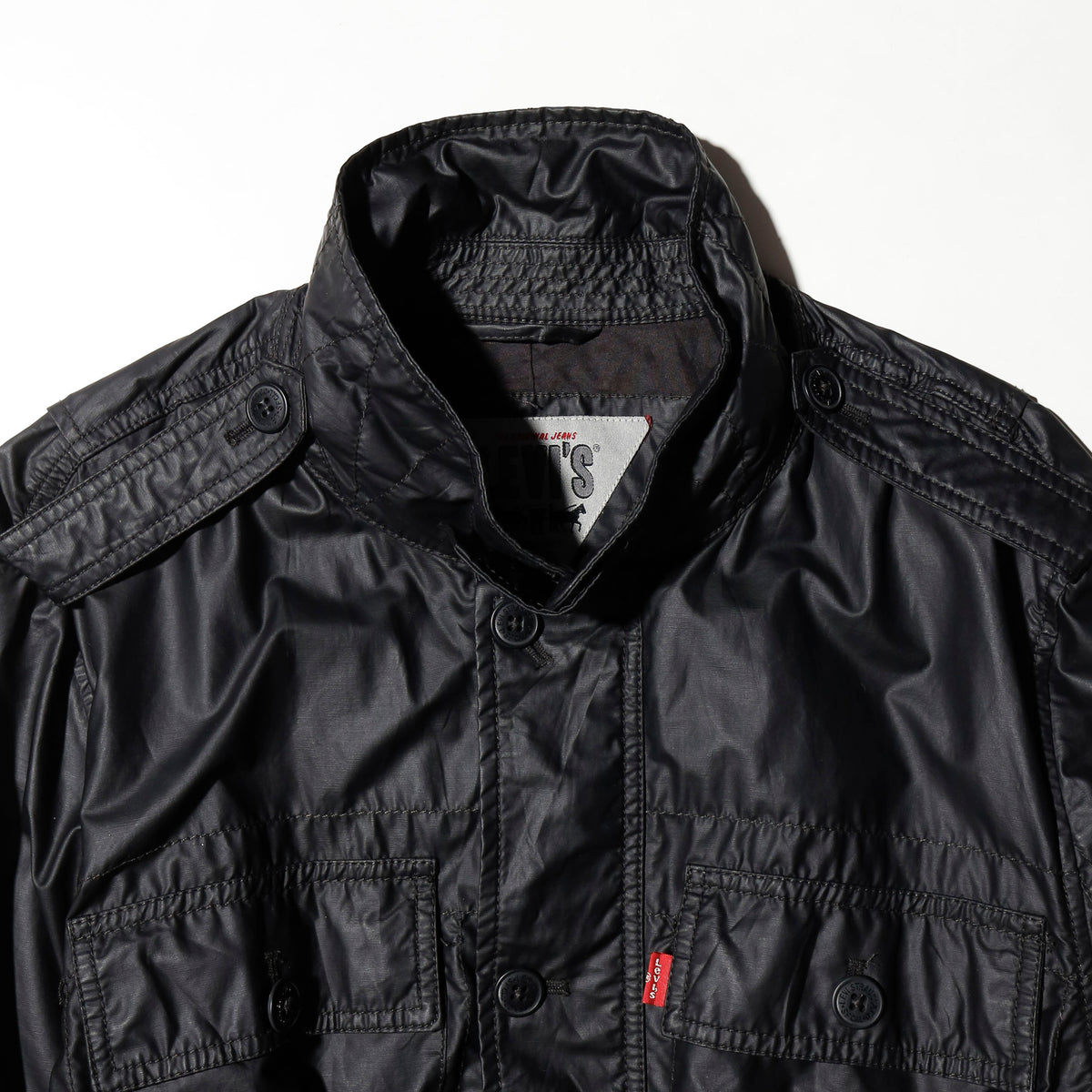 *one-off levi's ribbed luster field jacket
