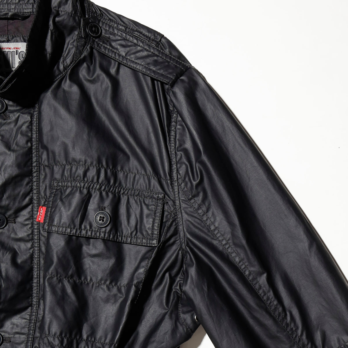 *one-off levi's ribbed luster field jacket