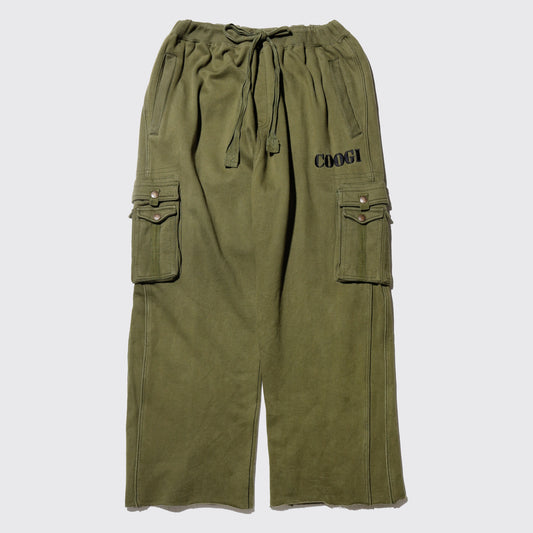 vintage Coogi wide cargo sweat pants