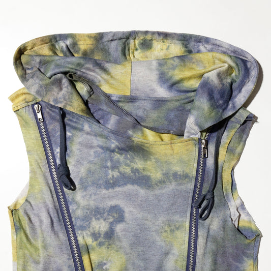 vintage acid riders hooded riders vest