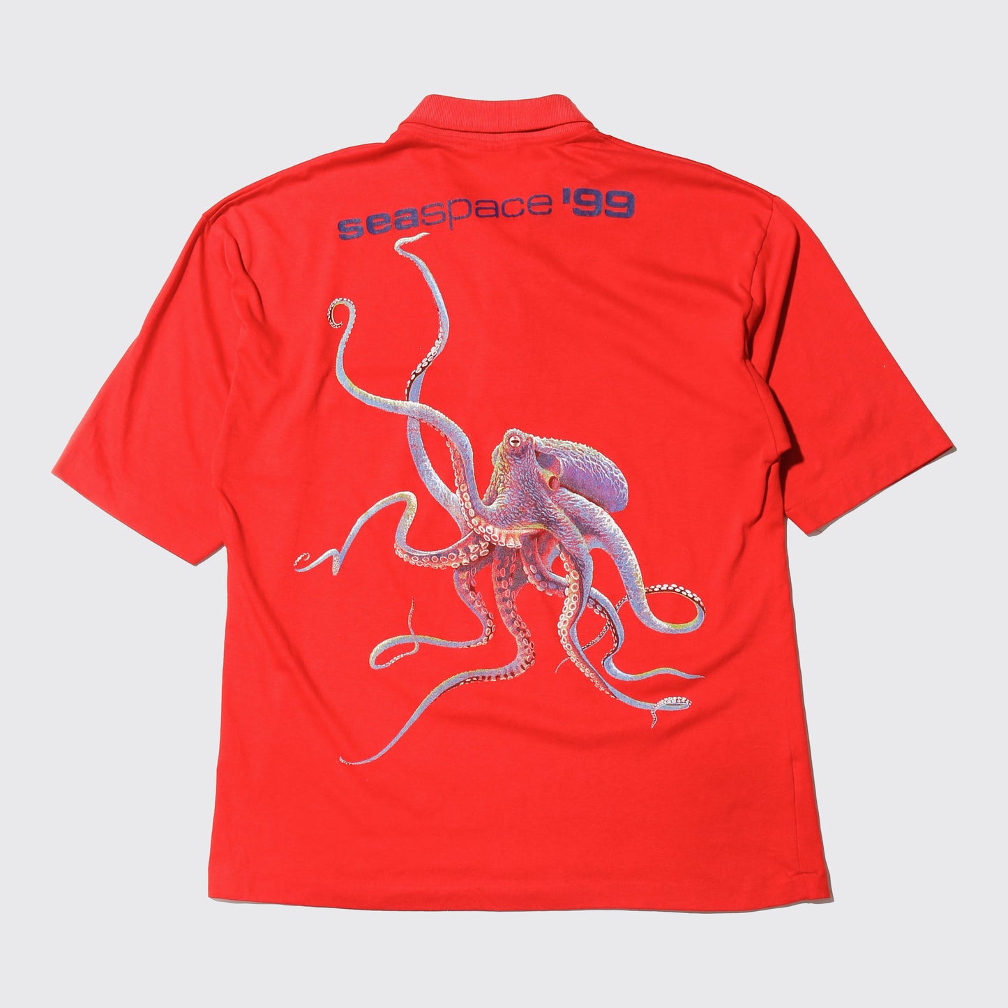 vintage 90's octopus anniversary polo h/s