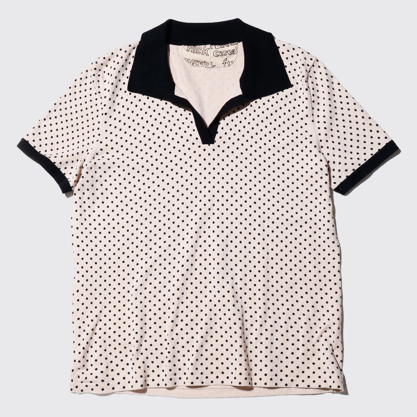 vintage dots skipper polo h/s