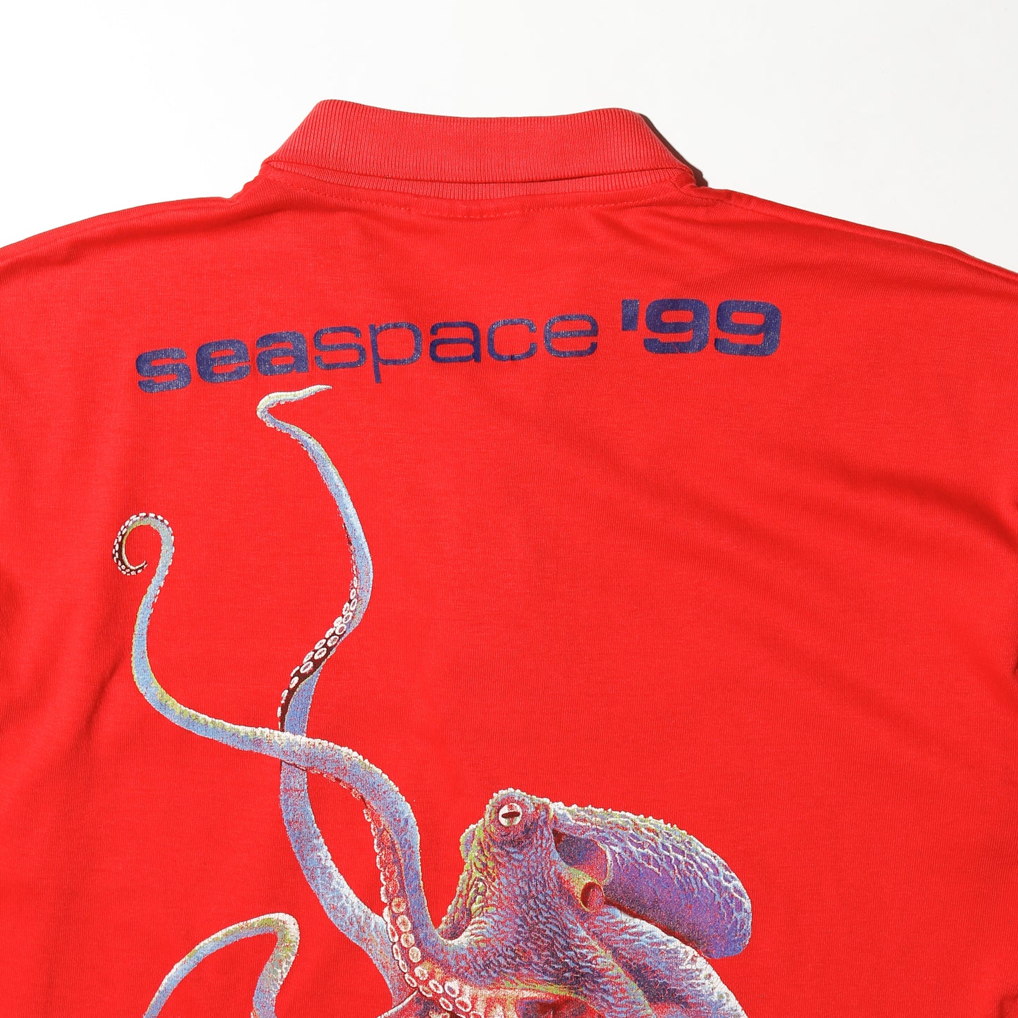 vintage 90's octopus anniversary polo h/s