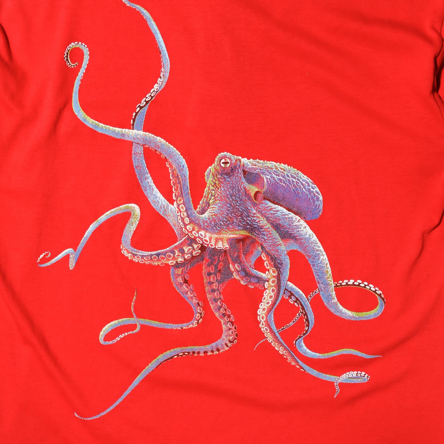 vintage 90's octopus anniversary polo h/s