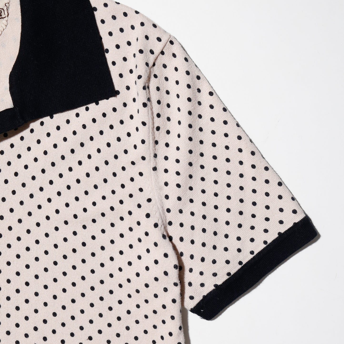 vintage dots skipper polo h/s