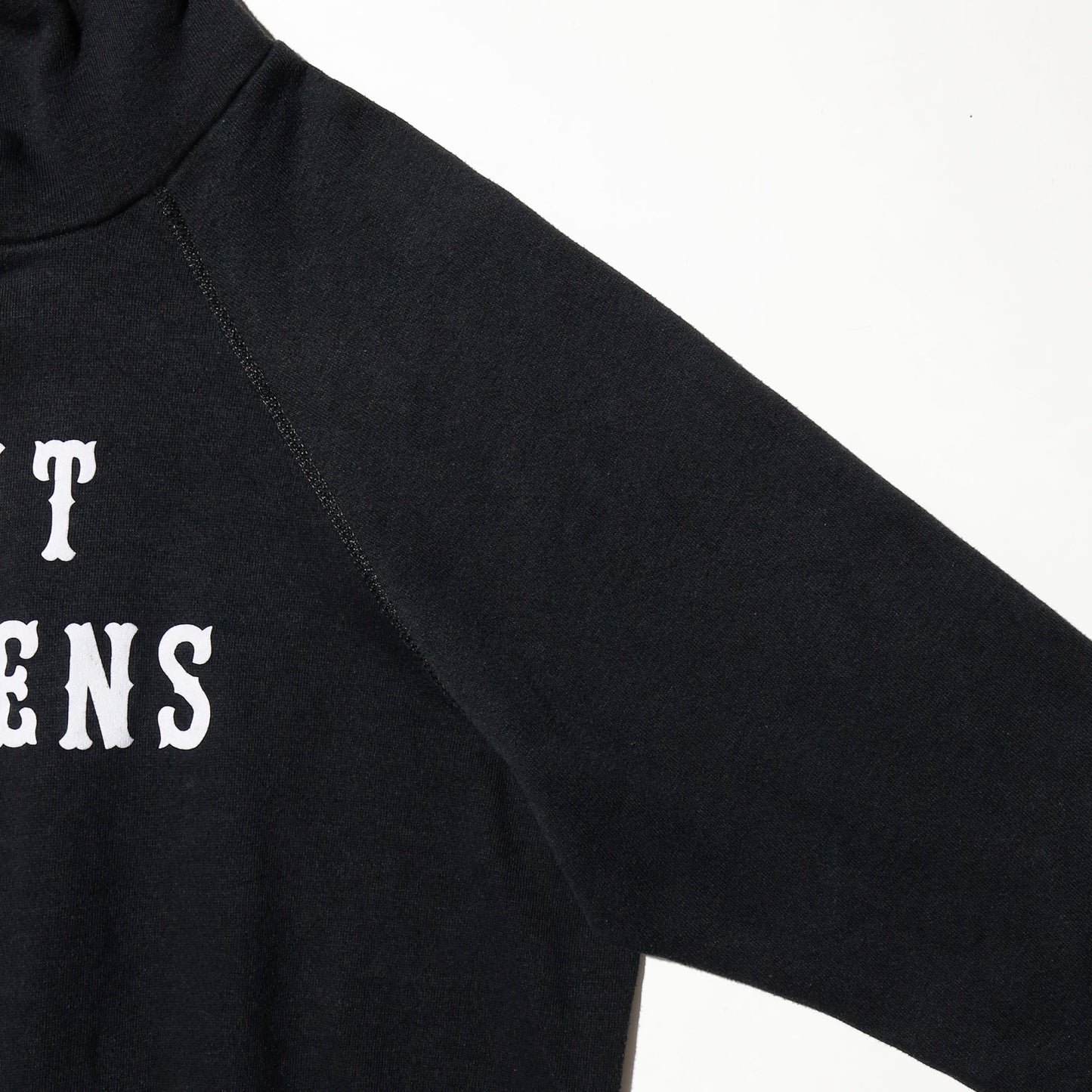 vintage 80's bassett walker "shit happens" hoodie